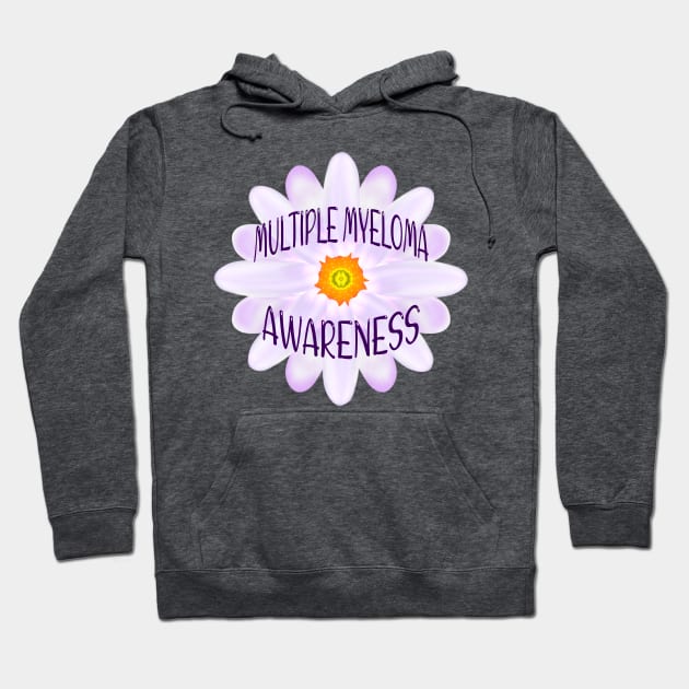 Multiple Myeloma Awareness Hoodie by MoMido